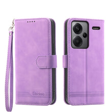Load image into Gallery viewer, Dierfeng Dream Line TPU + PU Leather Phone Case, For Xiaomi Redmi Note 13 Pro+, For Xiaomi Redmi Note 13 Pro 5G, For Xiaomi 13T, For Xiaomi Redmi Note 12 Turbo 5G/Poco F5, For Xiaomi Redmi Note 12S 4G Global, For Xiaomi Poco X6 Pro 5G