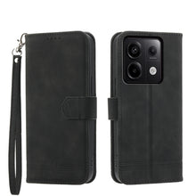 Load image into Gallery viewer, Dierfeng Dream Line TPU + PU Leather Phone Case, For Xiaomi Redmi Note 13 Pro+, For Xiaomi Redmi Note 13 Pro 5G, For Xiaomi 13T, For Xiaomi Redmi Note 12 Turbo 5G/Poco F5, For Xiaomi Redmi Note 12S 4G Global, For Xiaomi Poco X6 Pro 5G