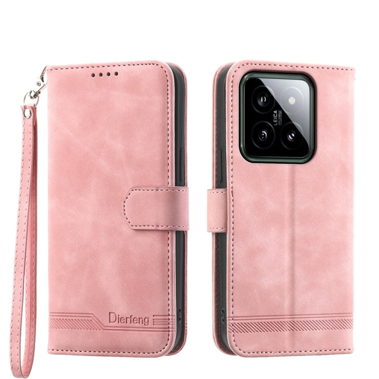 Dierfeng Dream Line TPU + PU Leather Phone Case, For Xiaomi Redmi A3, For Xiaomi Redmi Note 13 Pro 4G, For Xiaomi Redmi Note13 4G, For Xiaomi 14 Ultra, For Xiaomi 14 Pro, For Xiaomi 14, For Xiaomi Redmi Note 13 5G, For Xiaomi Redmi 13C