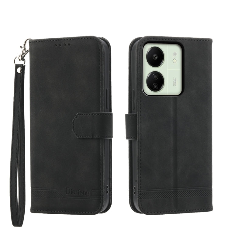 Dierfeng Dream Line TPU + PU Leather Phone Case, For Xiaomi Redmi A3, For Xiaomi Redmi Note 13 Pro 4G, For Xiaomi Redmi Note13 4G, For Xiaomi 14 Ultra, For Xiaomi 14 Pro, For Xiaomi 14, For Xiaomi Redmi Note 13 5G, For Xiaomi Redmi 13C
