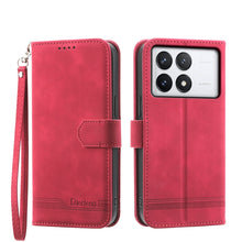 Load image into Gallery viewer, Dierfeng Dream Line TPU + PU Leather Phone Case, For Xiaomi Redmi Note 13 Pro+, For Xiaomi Redmi Note 13 Pro 5G, For Xiaomi 13T, For Xiaomi Redmi Note 12 Turbo 5G/Poco F5, For Xiaomi Redmi Note 12S 4G Global, For Xiaomi Poco X6 Pro 5G