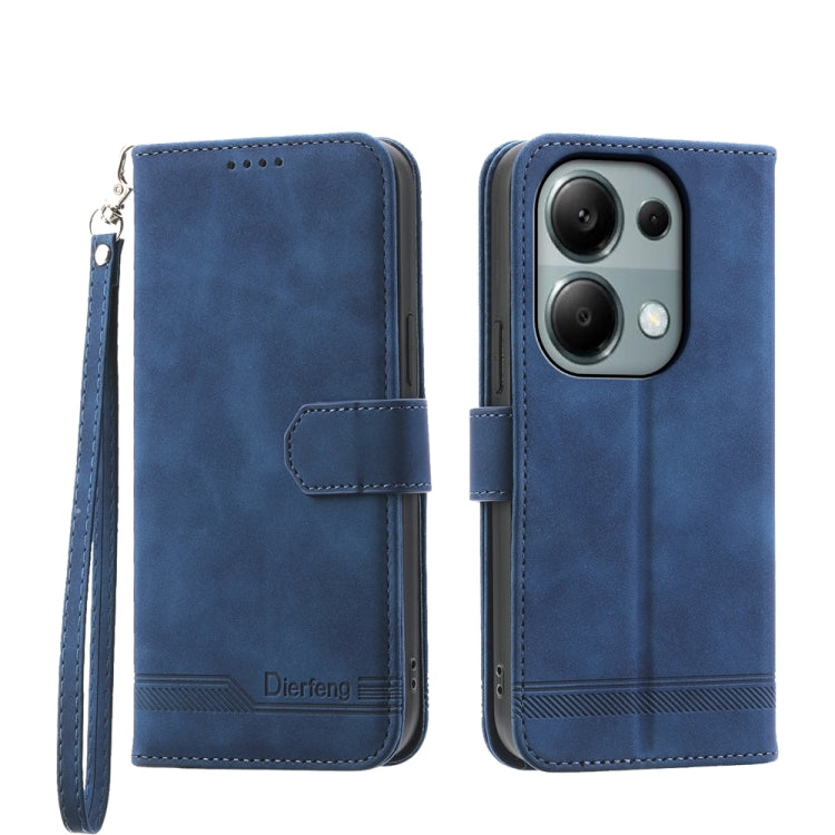 Dierfeng Dream Line TPU + PU Leather Phone Case, For Xiaomi Redmi A3, For Xiaomi Redmi Note 13 Pro 4G, For Xiaomi Redmi Note13 4G, For Xiaomi 14 Ultra, For Xiaomi 14 Pro, For Xiaomi 14, For Xiaomi Redmi Note 13 5G, For Xiaomi Redmi 13C
