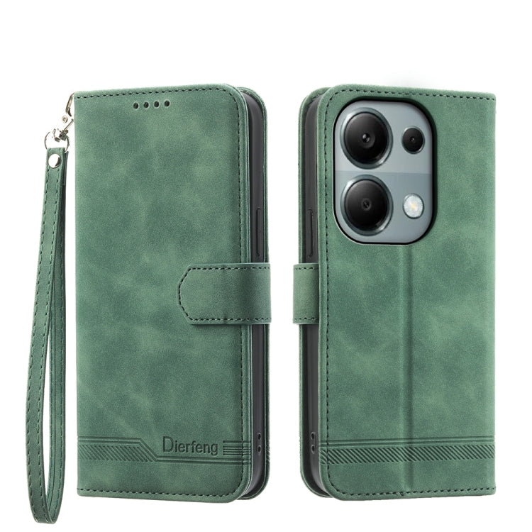 Dierfeng Dream Line TPU + PU Leather Phone Case, For Xiaomi Redmi A3, For Xiaomi Redmi Note 13 Pro 4G, For Xiaomi Redmi Note13 4G, For Xiaomi 14 Ultra, For Xiaomi 14 Pro, For Xiaomi 14, For Xiaomi Redmi Note 13 5G, For Xiaomi Redmi 13C