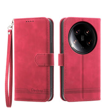 Load image into Gallery viewer, Dierfeng Dream Line TPU + PU Leather Phone Case, For Xiaomi Redmi A3, For Xiaomi Redmi Note 13 Pro 4G, For Xiaomi Redmi Note13 4G, For Xiaomi 14 Ultra, For Xiaomi 14 Pro, For Xiaomi 14, For Xiaomi Redmi Note 13 5G, For Xiaomi Redmi 13C