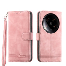 Load image into Gallery viewer, Dierfeng Dream Line TPU + PU Leather Phone Case, For Xiaomi Redmi A3, For Xiaomi Redmi Note 13 Pro 4G, For Xiaomi Redmi Note13 4G, For Xiaomi 14 Ultra, For Xiaomi 14 Pro, For Xiaomi 14, For Xiaomi Redmi Note 13 5G, For Xiaomi Redmi 13C