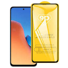 Load image into Gallery viewer, 9D Full Glue Screen Tempered Glass Film, For Xiaomi Redmi 12 / 12R / 12 5G / Note 12R / Poco M6 Pro, For Xiaomi 13T, For Xiaomi Redmi Note 12T Pro