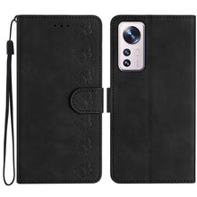 Load image into Gallery viewer, Seven Butterflies Embossed Leather Phone Case, For Xiaomi Redmi A1, For Xiaomi Redmi Note 11 Pro 5G Global, For Xiaomi 12 Lite, For Xiaomi Redmi 10A, For Xiaomi Redmi 10C, For Xiaomi Redmi Note 11 5G, For Xiaomi Redmi 10 2022, For Xiaomi 12 Pro