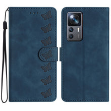 Load image into Gallery viewer, Seven Butterflies Embossed Leather Phone Case, For Xiaomi Redmi 13C 4G, For Xiaomi 13T, For Xiaomi Mi 11 Lite, For Xiaomi Redmi Note 12 Pro 5G Global, For Xiaomi Redmi Note 12 5G Global, For Xiaomi 13 Pro, For Xiaomi 13, For Xiaomi 12T / 12T Pro