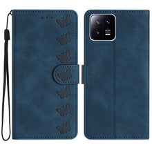 Load image into Gallery viewer, Seven Butterflies Embossed Leather Phone Case, For Xiaomi Redmi 13C 4G, For Xiaomi 13T, For Xiaomi Mi 11 Lite, For Xiaomi Redmi Note 12 Pro 5G Global, For Xiaomi Redmi Note 12 5G Global, For Xiaomi 13 Pro, For Xiaomi 13, For Xiaomi 12T / 12T Pro