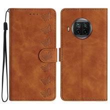 Load image into Gallery viewer, Seven Butterflies Embossed Leather Phone Case, For Xiaomi Redmi Note 9 5G / Note 9T, For Xiaomi Mi 10T Lite, For Xiaomi Mi 10T / 10T Pro, For Xiaomi Redmi 9A, For Xiaomi Redmi 9, For Xiaomi Redmi 9C, For Xiaomi Redmi Note 8T