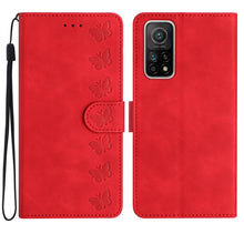 Load image into Gallery viewer, Seven Butterflies Embossed Leather Phone Case, For Xiaomi Redmi Note 9 5G / Note 9T, For Xiaomi Mi 10T Lite, For Xiaomi Mi 10T / 10T Pro, For Xiaomi Redmi 9A, For Xiaomi Redmi 9, For Xiaomi Redmi 9C, For Xiaomi Redmi Note 8T