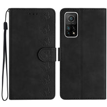 Load image into Gallery viewer, Seven Butterflies Embossed Leather Phone Case, For Xiaomi Redmi Note 9 5G / Note 9T, For Xiaomi Mi 10T Lite, For Xiaomi Mi 10T / 10T Pro, For Xiaomi Redmi 9A, For Xiaomi Redmi 9, For Xiaomi Redmi 9C, For Xiaomi Redmi Note 8T