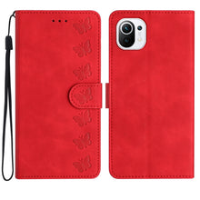 Load image into Gallery viewer, Seven Butterflies Embossed Leather Phone Case, For Xiaomi Redmi 13C 4G, For Xiaomi 13T, For Xiaomi Mi 11 Lite, For Xiaomi Redmi Note 12 Pro 5G Global, For Xiaomi Redmi Note 12 5G Global, For Xiaomi 13 Pro, For Xiaomi 13, For Xiaomi 12T / 12T Pro