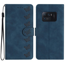 Load image into Gallery viewer, Seven Butterflies Embossed Leather Phone Case, For Xiaomi 11T / 11T Pro, For Xiaomi Redmi 10, For Xiaomi Mi 11 Ultra, For Xiaomi Mi 11 Pro, For Xiaomi Redmi Note 10 5G, For Xiaomi Redmi 9A, For Xiaomi Redmi 9, For Xiaomi Redmi 9C