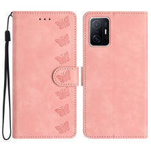Load image into Gallery viewer, Seven Butterflies Embossed Leather Phone Case, For Xiaomi 11T / 11T Pro, For Xiaomi Redmi 10, For Xiaomi Mi 11 Ultra, For Xiaomi Mi 11 Pro, For Xiaomi Redmi Note 10 5G, For Xiaomi Redmi 9A, For Xiaomi Redmi 9, For Xiaomi Redmi 9C