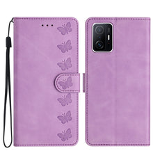 Load image into Gallery viewer, Seven Butterflies Embossed Leather Phone Case, For Xiaomi 11T / 11T Pro, For Xiaomi Redmi 10, For Xiaomi Mi 11 Ultra, For Xiaomi Mi 11 Pro, For Xiaomi Redmi Note 10 5G, For Xiaomi Redmi 9A, For Xiaomi Redmi 9, For Xiaomi Redmi 9C