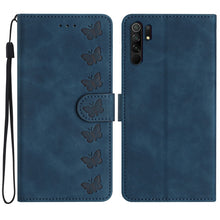 Load image into Gallery viewer, Seven Butterflies Embossed Leather Phone Case, For Xiaomi Redmi Note 9 5G / Note 9T, For Xiaomi Mi 10T Lite, For Xiaomi Mi 10T / 10T Pro, For Xiaomi Redmi 9A, For Xiaomi Redmi 9, For Xiaomi Redmi 9C, For Xiaomi Redmi Note 8T
