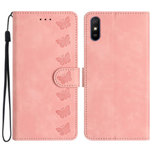 Load image into Gallery viewer, Seven Butterflies Embossed Leather Phone Case, For Xiaomi Redmi Note 9 5G / Note 9T, For Xiaomi Mi 10T Lite, For Xiaomi Mi 10T / 10T Pro, For Xiaomi Redmi 9A, For Xiaomi Redmi 9, For Xiaomi Redmi 9C, For Xiaomi Redmi Note 8T