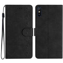 Load image into Gallery viewer, Seven Butterflies Embossed Leather Phone Case, For Xiaomi Redmi Note 9 5G / Note 9T, For Xiaomi Mi 10T Lite, For Xiaomi Mi 10T / 10T Pro, For Xiaomi Redmi 9A, For Xiaomi Redmi 9, For Xiaomi Redmi 9C, For Xiaomi Redmi Note 8T