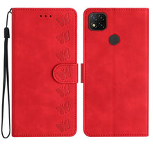 Load image into Gallery viewer, Seven Butterflies Embossed Leather Phone Case, For Xiaomi Redmi Note 9 5G / Note 9T, For Xiaomi Mi 10T Lite, For Xiaomi Mi 10T / 10T Pro, For Xiaomi Redmi 9A, For Xiaomi Redmi 9, For Xiaomi Redmi 9C, For Xiaomi Redmi Note 8T
