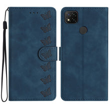 Load image into Gallery viewer, Seven Butterflies Embossed Leather Phone Case, For Xiaomi Redmi Note 9 5G / Note 9T, For Xiaomi Mi 10T Lite, For Xiaomi Mi 10T / 10T Pro, For Xiaomi Redmi 9A, For Xiaomi Redmi 9, For Xiaomi Redmi 9C, For Xiaomi Redmi Note 8T