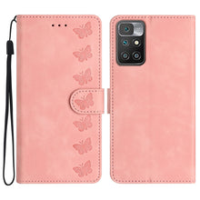 Load image into Gallery viewer, Seven Butterflies Embossed Leather Phone Case, For Xiaomi 11T / 11T Pro, For Xiaomi Redmi 10, For Xiaomi Mi 11 Ultra, For Xiaomi Mi 11 Pro, For Xiaomi Redmi Note 10 5G, For Xiaomi Redmi 9A, For Xiaomi Redmi 9, For Xiaomi Redmi 9C