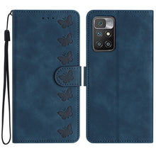 Load image into Gallery viewer, Seven Butterflies Embossed Leather Phone Case, For Xiaomi Redmi A1, For Xiaomi Redmi Note 11 Pro 5G Global, For Xiaomi 12 Lite, For Xiaomi Redmi 10A, For Xiaomi Redmi 10C, For Xiaomi Redmi Note 11 5G, For Xiaomi Redmi 10 2022, For Xiaomi 12 Pro