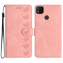 Load image into Gallery viewer, Seven Butterflies Embossed Leather Phone Case, For Xiaomi Redmi A1, For Xiaomi Redmi Note 11 Pro 5G Global, For Xiaomi 12 Lite, For Xiaomi Redmi 10A, For Xiaomi Redmi 10C, For Xiaomi Redmi Note 11 5G, For Xiaomi Redmi 10 2022, For Xiaomi 12 Pro