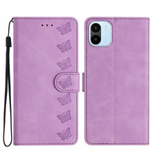 Load image into Gallery viewer, Seven Butterflies Embossed Leather Phone Case, For Xiaomi Redmi A1, For Xiaomi Redmi Note 11 Pro 5G Global, For Xiaomi 12 Lite, For Xiaomi Redmi 10A, For Xiaomi Redmi 10C, For Xiaomi Redmi Note 11 5G, For Xiaomi Redmi 10 2022, For Xiaomi 12 Pro