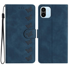 Load image into Gallery viewer, Seven Butterflies Embossed Leather Phone Case, For Xiaomi Redmi A1, For Xiaomi Redmi Note 11 Pro 5G Global, For Xiaomi 12 Lite, For Xiaomi Redmi 10A, For Xiaomi Redmi 10C, For Xiaomi Redmi Note 11 5G, For Xiaomi Redmi 10 2022, For Xiaomi 12 Pro