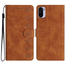 Load image into Gallery viewer, Seven Butterflies Embossed Leather Phone Case, For Xiaomi 11T / 11T Pro, For Xiaomi Redmi 10, For Xiaomi Mi 11 Ultra, For Xiaomi Mi 11 Pro, For Xiaomi Redmi Note 10 5G, For Xiaomi Redmi Note 10 4G, For Xiaomi Redmi Note 10 Pro, For Xiaomi Redmi K40