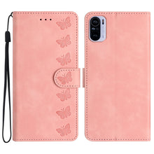 Load image into Gallery viewer, Seven Butterflies Embossed Leather Phone Case, For Xiaomi 11T / 11T Pro, For Xiaomi Redmi 10, For Xiaomi Mi 11 Ultra, For Xiaomi Mi 11 Pro, For Xiaomi Redmi Note 10 5G, For Xiaomi Redmi Note 10 4G, For Xiaomi Redmi Note 10 Pro, For Xiaomi Redmi K40
