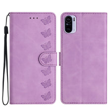 Load image into Gallery viewer, Seven Butterflies Embossed Leather Phone Case, For Xiaomi 11T / 11T Pro, For Xiaomi Redmi 10, For Xiaomi Mi 11 Ultra, For Xiaomi Mi 11 Pro, For Xiaomi Redmi Note 10 5G, For Xiaomi Redmi Note 10 4G, For Xiaomi Redmi Note 10 Pro, For Xiaomi Redmi K40