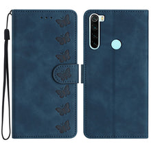 Load image into Gallery viewer, Seven Butterflies Embossed Leather Phone Case, For Xiaomi Redmi Note 8T