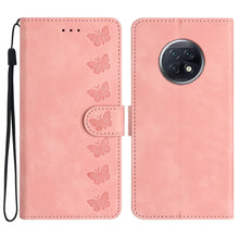 Load image into Gallery viewer, Seven Butterflies Embossed Leather Phone Case, For Xiaomi Redmi Note 9 5G / Note 9T, For Xiaomi Mi 10T Lite, For Xiaomi Mi 10T / 10T Pro, For Xiaomi Redmi 9A, For Xiaomi Redmi 9, For Xiaomi Redmi 9C, For Xiaomi Redmi Note 8T