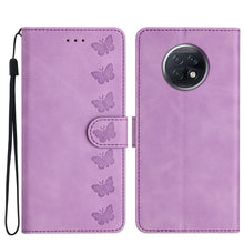 Load image into Gallery viewer, Seven Butterflies Embossed Leather Phone Case, For Xiaomi Redmi Note 9 5G / Note 9T, For Xiaomi Mi 10T Lite, For Xiaomi Mi 10T / 10T Pro, For Xiaomi Redmi 9A, For Xiaomi Redmi 9, For Xiaomi Redmi 9C, For Xiaomi Redmi Note 8T