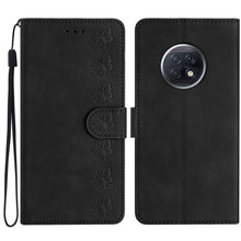 Load image into Gallery viewer, Seven Butterflies Embossed Leather Phone Case, For Xiaomi Redmi Note 9 5G / Note 9T, For Xiaomi Mi 10T Lite, For Xiaomi Mi 10T / 10T Pro, For Xiaomi Redmi 9A, For Xiaomi Redmi 9, For Xiaomi Redmi 9C, For Xiaomi Redmi Note 8T