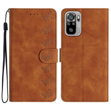 Load image into Gallery viewer, Seven Butterflies Embossed Leather Phone Case, For Xiaomi 11T / 11T Pro, For Xiaomi Redmi 10, For Xiaomi Mi 11 Ultra, For Xiaomi Mi 11 Pro, For Xiaomi Redmi Note 10 5G, For Xiaomi Redmi Note 10 4G, For Xiaomi Redmi Note 10 Pro, For Xiaomi Redmi K40