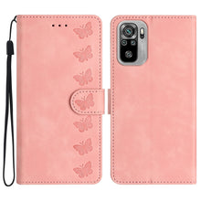 Load image into Gallery viewer, Seven Butterflies Embossed Leather Phone Case, For Xiaomi 11T / 11T Pro, For Xiaomi Redmi 10, For Xiaomi Mi 11 Ultra, For Xiaomi Mi 11 Pro, For Xiaomi Redmi Note 10 5G, For Xiaomi Redmi Note 10 4G, For Xiaomi Redmi Note 10 Pro, For Xiaomi Redmi K40