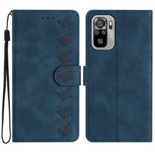 Load image into Gallery viewer, Seven Butterflies Embossed Leather Phone Case, For Xiaomi 11T / 11T Pro, For Xiaomi Redmi 10, For Xiaomi Mi 11 Ultra, For Xiaomi Mi 11 Pro, For Xiaomi Redmi Note 10 5G, For Xiaomi Redmi Note 10 4G, For Xiaomi Redmi Note 10 Pro, For Xiaomi Redmi K40