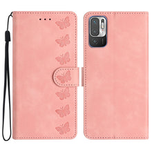 Load image into Gallery viewer, Seven Butterflies Embossed Leather Phone Case, For Xiaomi 11T / 11T Pro, For Xiaomi Redmi 10, For Xiaomi Mi 11 Ultra, For Xiaomi Mi 11 Pro, For Xiaomi Redmi Note 10 5G, For Xiaomi Redmi 9A, For Xiaomi Redmi 9, For Xiaomi Redmi 9C