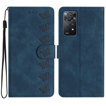 Load image into Gallery viewer, Seven Butterflies Embossed Leather Phone Case, For Xiaomi Redmi A1, For Xiaomi Redmi Note 11 Pro 5G Global, For Xiaomi 12 Lite, For Xiaomi Redmi 10A, For Xiaomi Redmi 10C, For Xiaomi Redmi Note 11 5G, For Xiaomi Redmi 10 2022, For Xiaomi 12 Pro