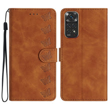 Load image into Gallery viewer, Seven Butterflies Embossed Leather Phone Case, For Xiaomi Redmi A1, For Xiaomi Redmi Note 11 Pro 5G Global, For Xiaomi 12 Lite, For Xiaomi Redmi 10A, For Xiaomi Redmi 10C, For Xiaomi Redmi Note 11 5G, For Xiaomi Redmi 10 2022, For Xiaomi 12 Pro