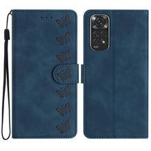 Load image into Gallery viewer, Seven Butterflies Embossed Leather Phone Case, For Xiaomi Redmi A1, For Xiaomi Redmi Note 11 Pro 5G Global, For Xiaomi 12 Lite, For Xiaomi Redmi 10A, For Xiaomi Redmi 10C, For Xiaomi Redmi Note 11 5G, For Xiaomi Redmi 10 2022, For Xiaomi 12 Pro
