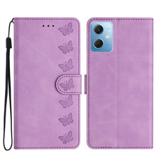 Load image into Gallery viewer, Seven Butterflies Embossed Leather Phone Case, For Xiaomi Redmi 13C 4G, For Xiaomi 13T, For Xiaomi Mi 11 Lite, For Xiaomi Redmi Note 12 Pro 5G Global, For Xiaomi Redmi Note 12 5G Global, For Xiaomi 13 Pro, For Xiaomi 13, For Xiaomi 12T / 12T Pro