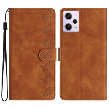 Load image into Gallery viewer, Seven Butterflies Embossed Leather Phone Case, For Xiaomi Redmi 13C 4G, For Xiaomi 13T, For Xiaomi Mi 11 Lite, For Xiaomi Redmi Note 12 Pro 5G Global, For Xiaomi Redmi Note 12 5G Global, For Xiaomi 13 Pro, For Xiaomi 13, For Xiaomi 12T / 12T Pro