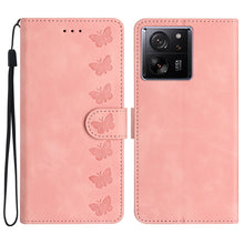 Load image into Gallery viewer, Seven Butterflies Embossed Leather Phone Case, For Xiaomi Redmi 13C 4G, For Xiaomi 13T, For Xiaomi Mi 11 Lite, For Xiaomi Redmi Note 12 Pro 5G Global, For Xiaomi Redmi Note 12 5G Global, For Xiaomi 13 Pro, For Xiaomi 13, For Xiaomi 12T / 12T Pro