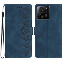 Load image into Gallery viewer, Seven Butterflies Embossed Leather Phone Case, For Xiaomi Redmi 13C 4G, For Xiaomi 13T, For Xiaomi Mi 11 Lite, For Xiaomi Redmi Note 12 Pro 5G Global, For Xiaomi Redmi Note 12 5G Global, For Xiaomi 13 Pro, For Xiaomi 13, For Xiaomi 12T / 12T Pro