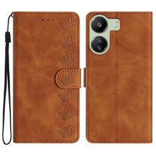 Load image into Gallery viewer, Seven Butterflies Embossed Leather Phone Case, For Xiaomi Redmi 13C 4G, For Xiaomi 13T, For Xiaomi Mi 11 Lite, For Xiaomi Redmi Note 12 Pro 5G Global, For Xiaomi Redmi Note 12 5G Global, For Xiaomi 13 Pro, For Xiaomi 13, For Xiaomi 12T / 12T Pro