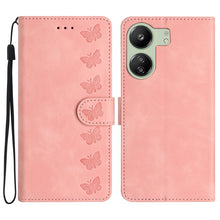 Load image into Gallery viewer, Seven Butterflies Embossed Leather Phone Case, For Xiaomi Redmi 13C 4G, For Xiaomi 13T, For Xiaomi Mi 11 Lite, For Xiaomi Redmi Note 12 Pro 5G Global, For Xiaomi Redmi Note 12 5G Global, For Xiaomi 13 Pro, For Xiaomi 13, For Xiaomi 12T / 12T Pro
